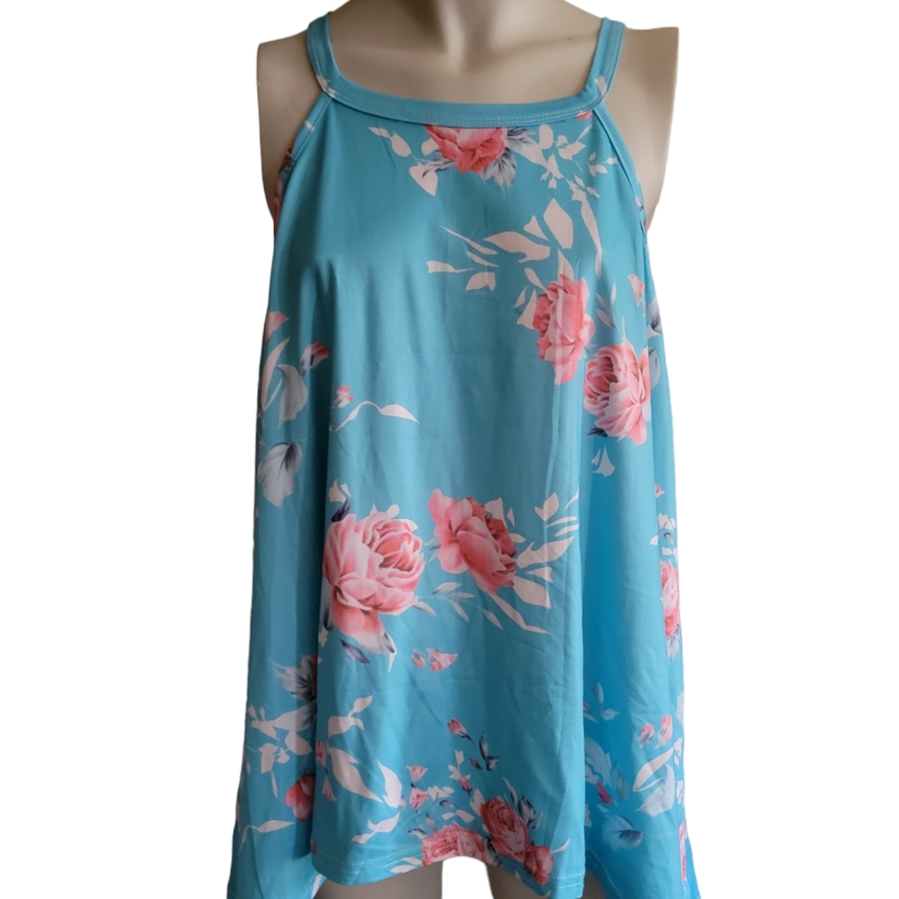 DDSOL ~ womens floral blouse